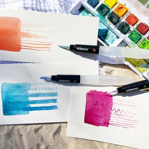 Derwent Art Supplies, Waterbrush, 3 Pack (2301975) - Image 3