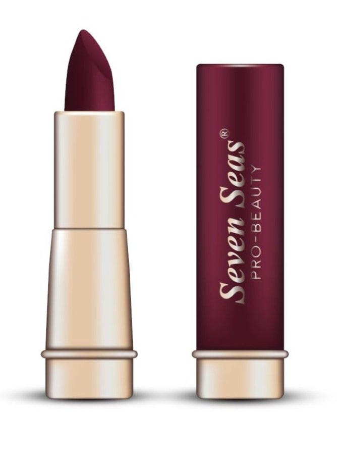 Seven Seas Seven Seas Stay Classy Matte Lipstick Full Coverage Long Lasting Lipstick Smooth Application Transferproof and Smudge Proof  Highly Pigemented Lipstick for Women Fandango  - Image 1