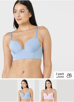 2 Pack Push Up Bra