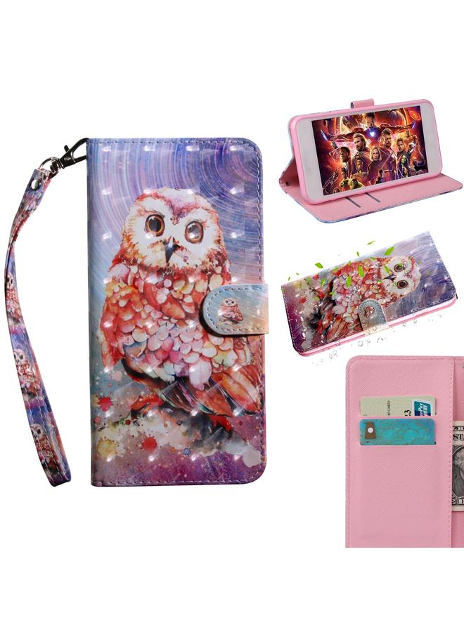 اس-توب جراب لهاتف موتورولا موتو E32 مصنوع من الجلد بتصميم ثلاثي الأبعاد - Image 1