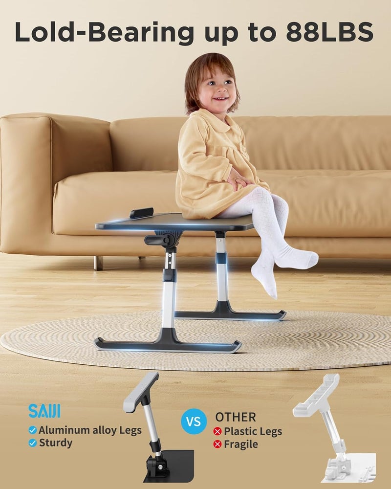 سايجي طاولة كمبيوتر محمول Al33 باللون الأسود - Image 3