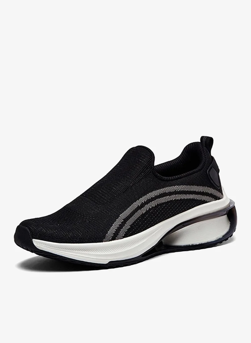 Campus COVERT Men Covert Classic Motion Massage Slip-On Walking Shoes-Black for Men | Best Price UAE