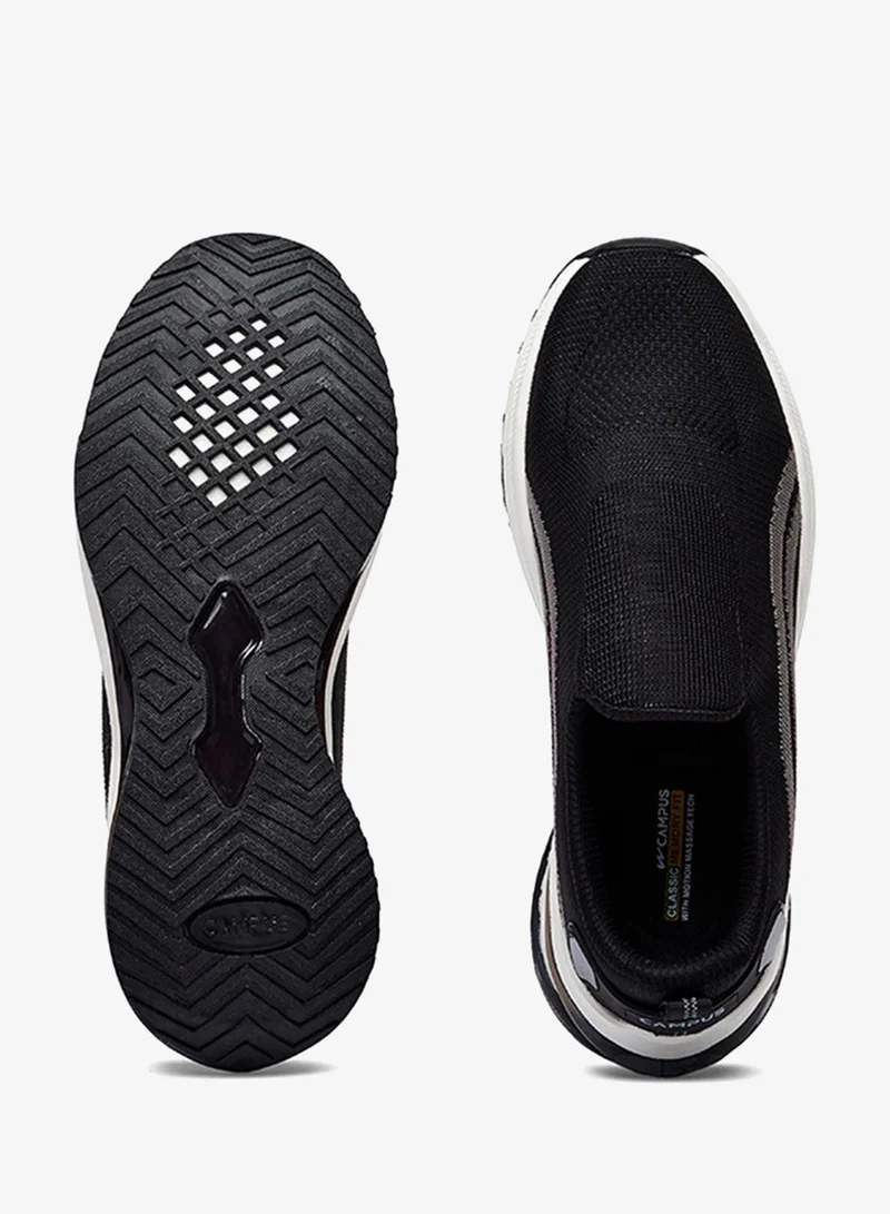 Campus COVERT Men Covert Classic Motion Massage Slip-On Walking Shoes-Black for Men | Best Price UAE