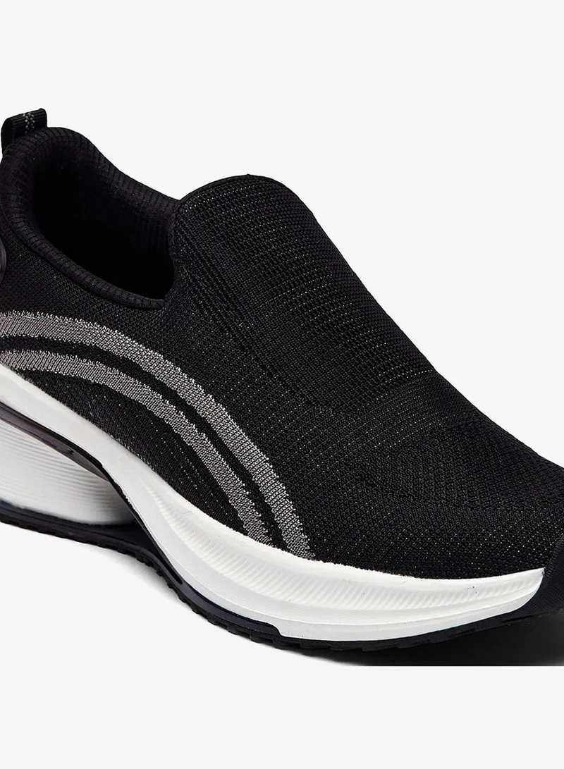 Campus COVERT Men Covert Classic Motion Massage Slip-On Walking Shoes-Black for Men | Best Price UAE