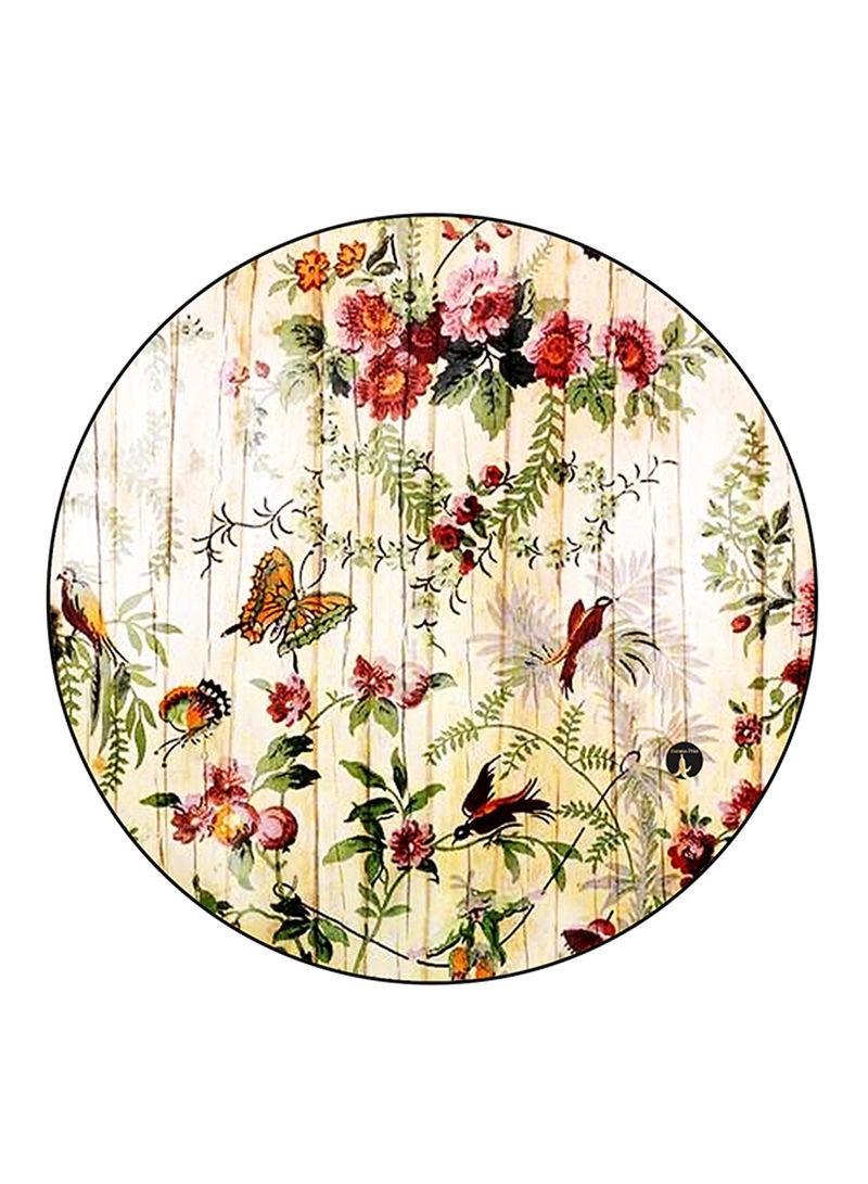 Vintage Art Printed Mouse Pad Multicolour