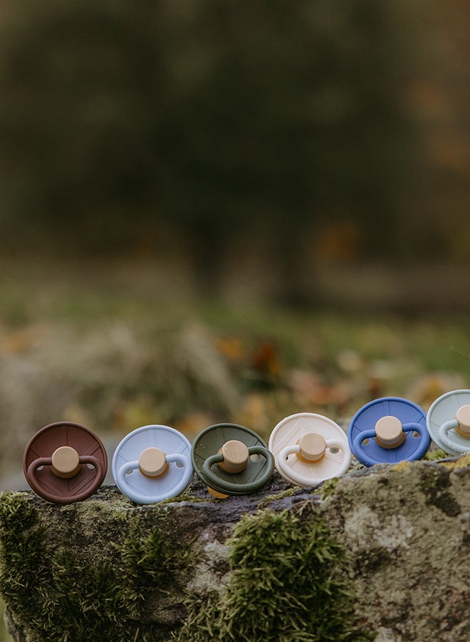 FRIGG Little Viking Latex Baby Pacifier 6-18M 1-Pack Sigrid Cream - Size 2 - Image 5