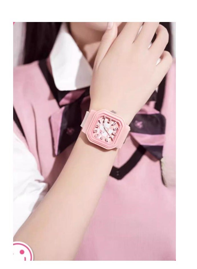 Niche Design Style - Student Party Watch - Junior and Senior High School Specific Simple Waterproof Exam Watch - Image 4