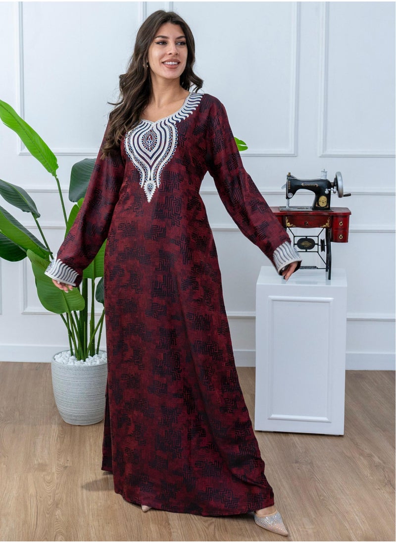 البنت الشرقية - مخور جلابية نسائية قطن - Image 1