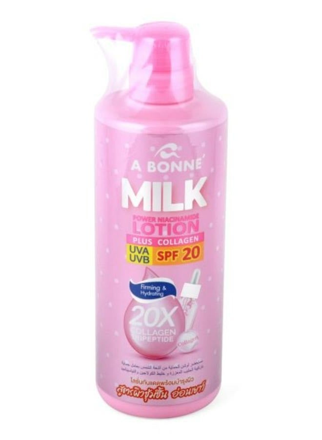 A BONNE Milk Power Niacinamide Lotion Spf 20 500 ML - Image 2