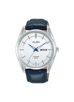 Leather Analog Watch AV3555X