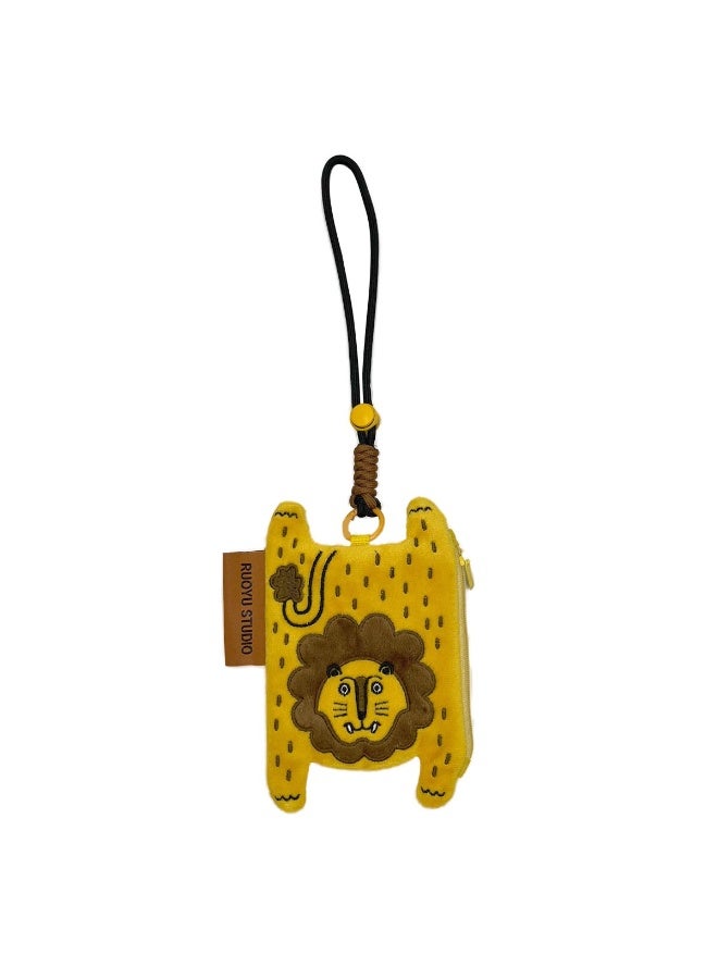 RUOYU STUDIO Cute Animal Fabric Headphone Pouch, Coin Purse, Key Pouch - Image 4