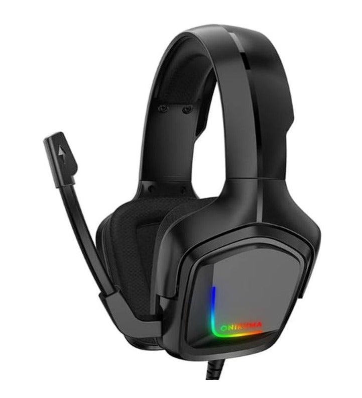 ONIKUMA K20 RGB Gaming Headset – Immersive Sound & Stylish Lighting - Image 1