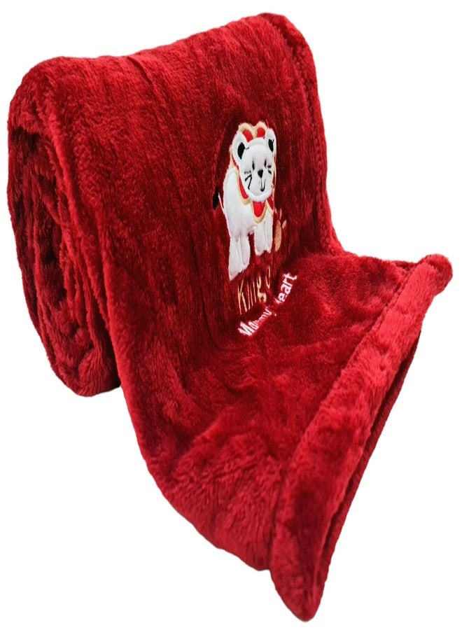 First Kick Baby Bath Towel New Born Set of 1 Soft Bath Towel Wrapper for Baby Cotton Boys and Baby Cotton Girls 100 cm x 80 cm, 0-36 Months - Image 1