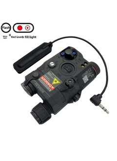 Overseas PEQ15 Red/Green Laser IR Light Indicator Tactical Flashlight LED Light Flash-Product Specifications:Black (red Laser +IRfill Light +LEDlight Always On + Flashing)