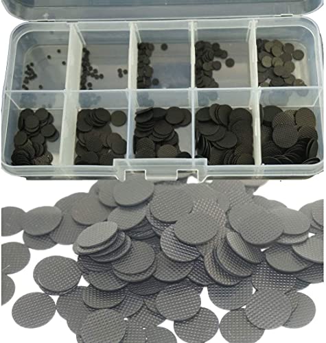 AUXPhome (Pack of 100) 1.5mm~10mm，Replacement Repair Rubber Conductive Button Pad Keypads Kit，Buttons Repair Replacement Part, for IR Remote Control, Xbox Playstation PS4 Switch Pro Game Controller - Image 1