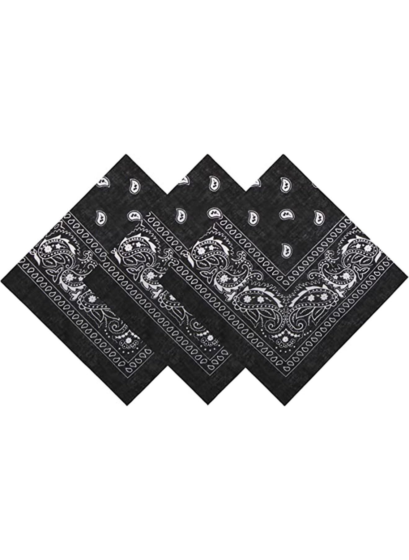 تسوق Generic و3PCS Paisley Print Bandanas Multi-Purpose Assorted