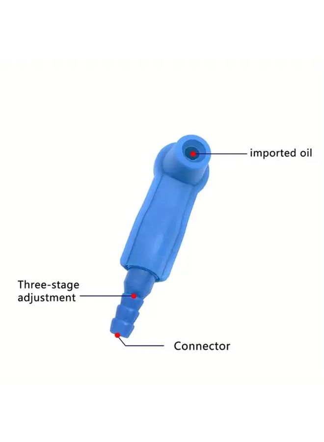 Blue Car Brake Fluid Oil Exchange Pump Clutch Bleeder Kit 10pcs Auto Repair Tool - Image 5
