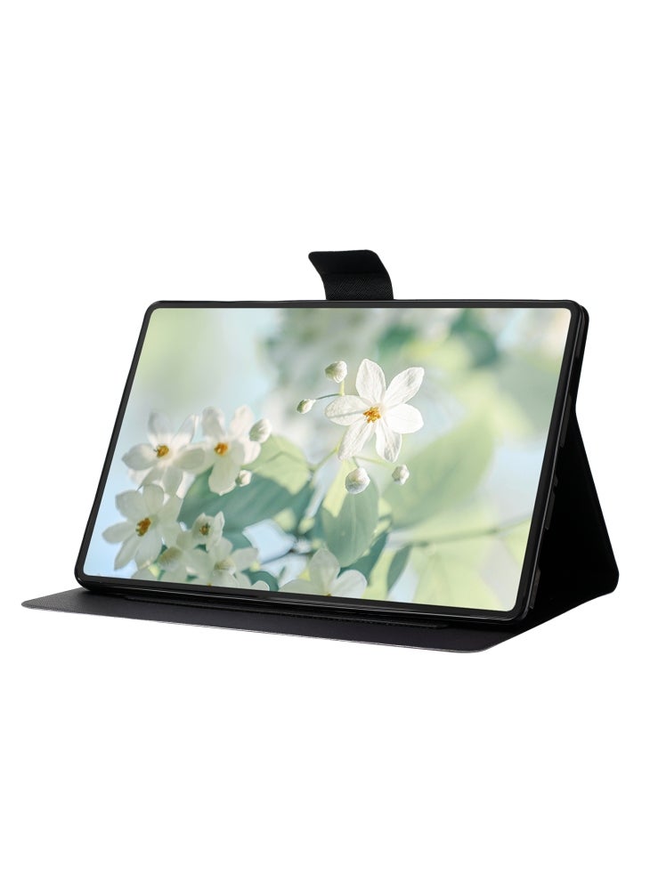 For iPad mini (2021) Case Pattern Printed Stand Litchi Texture Leather Tablet Cover with Card Slots - Cat Claw - Image 2