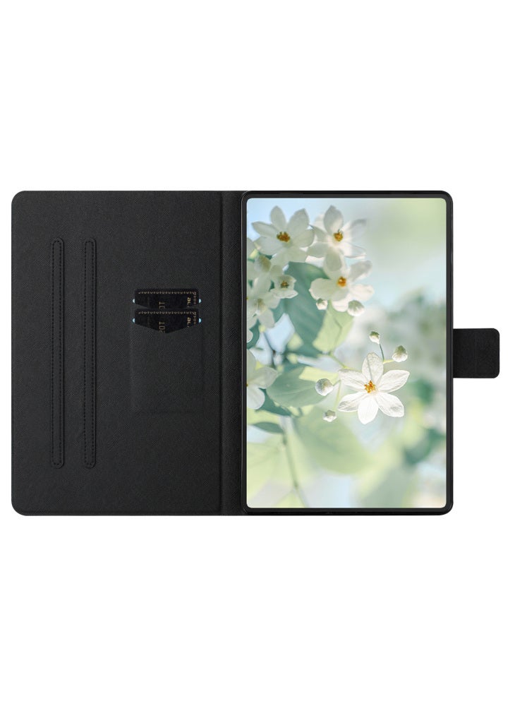 For iPad mini (2021) Case Pattern Printed Stand Litchi Texture Leather Tablet Cover with Card Slots - Cat Claw - Image 3