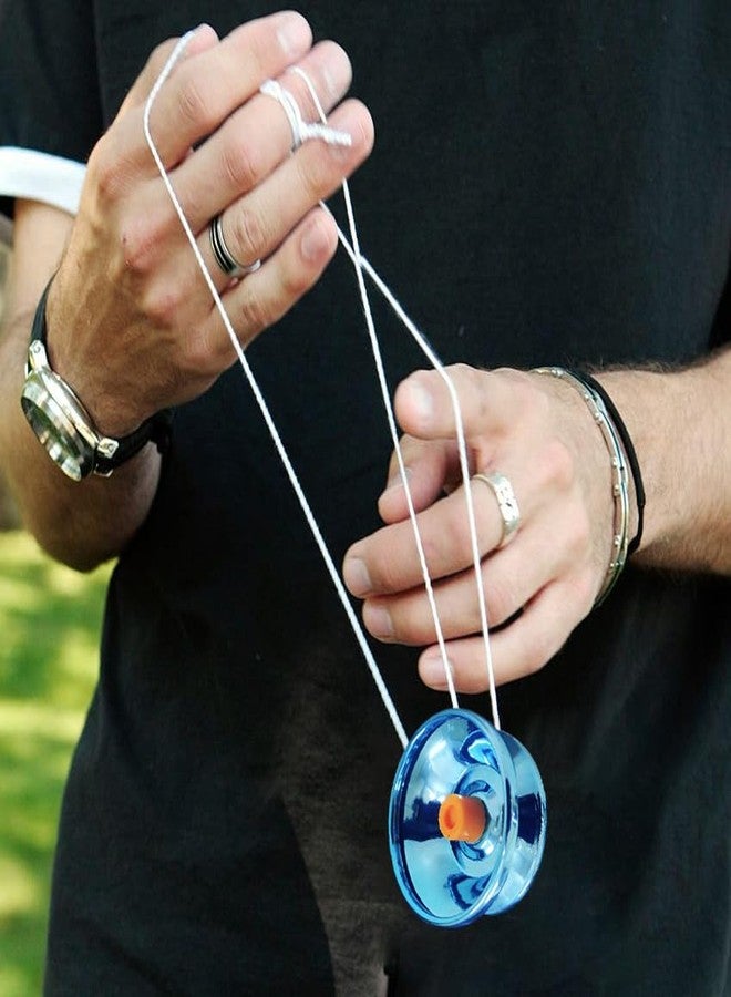 VGRASSP Metallic YoYo Spinner Toy for Kids | Made of Fine Quality High Gloss Metal | with Approx. 1 m Long String | Diameter 5.5 X Height 3.5 CM | - Color As Per Stock (Pack of 1) - Image 5