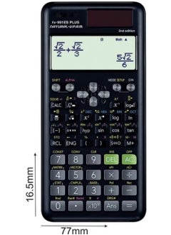 Generic Fx-991Es Plus 2nd Edition Scientific Calculator Black  - Image 2