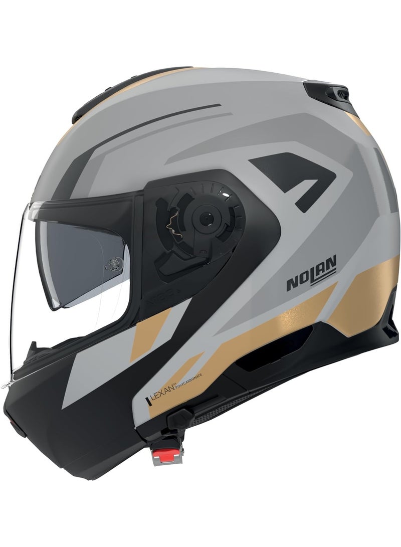 Nolan N100-6 CINETICO GRAY/BLACK/ANTHRACITE/GOLD MATT Helmet