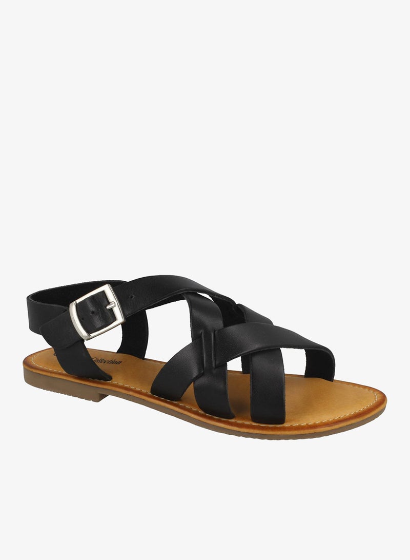 Multi-Strap Flat Sandal