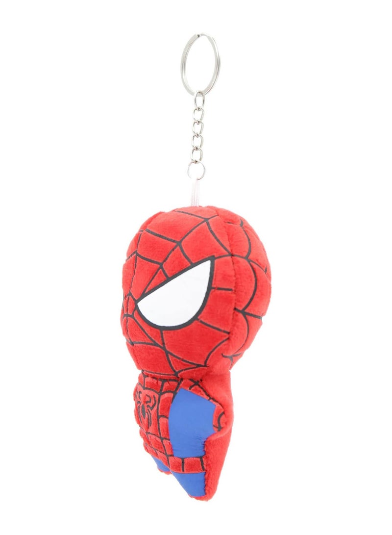 Spider Plush Keychain Toys For Kids, Small Superhero Stuffed Plushie Keychain Backpack Decorations Bag Lucky Pendant Dolls Soft Cartoon Stuffed Plush Dolls Accessories For Kids Boys Girls Gifts - Image 3