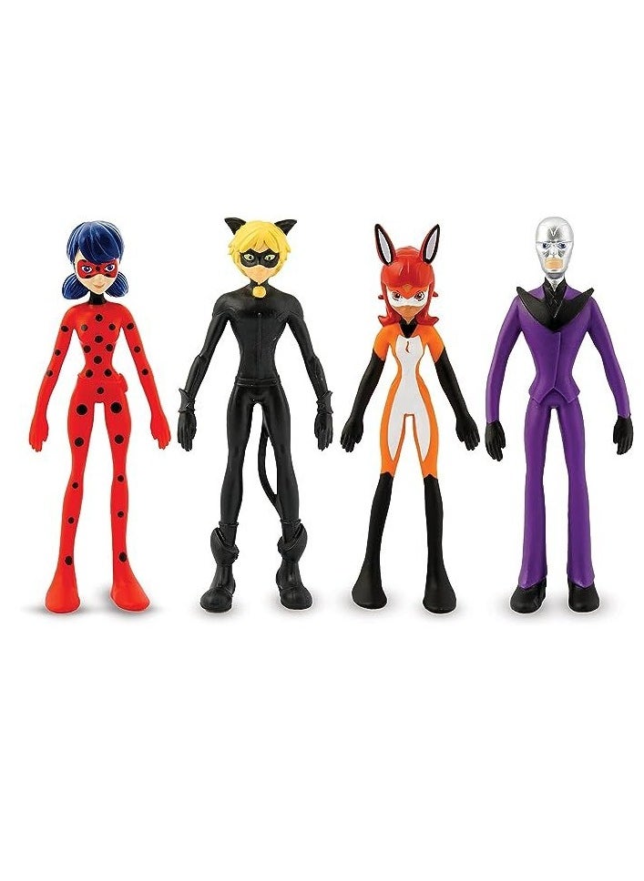 Miraculous Lady Bug 4 In 1 Pack