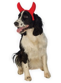 Rubies Rubie's Devil Horns Pet Costume Accessory, Small/Medium  - Image 2