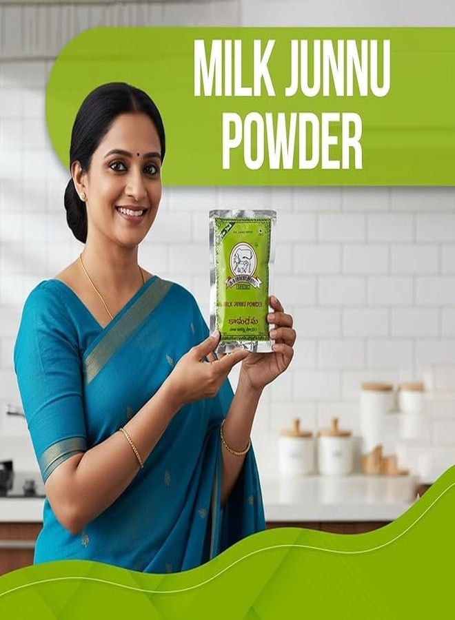 Pmw - Kamadhenu Milk Junnu Powder - 100g x 10 Packs | Traditional South Indian Colostrum Milk Dessert Mix | Easy-to-Make Junnu/Ginnu/Posu Sweet | No Preservatives | High Protein & Calcium - Image 4