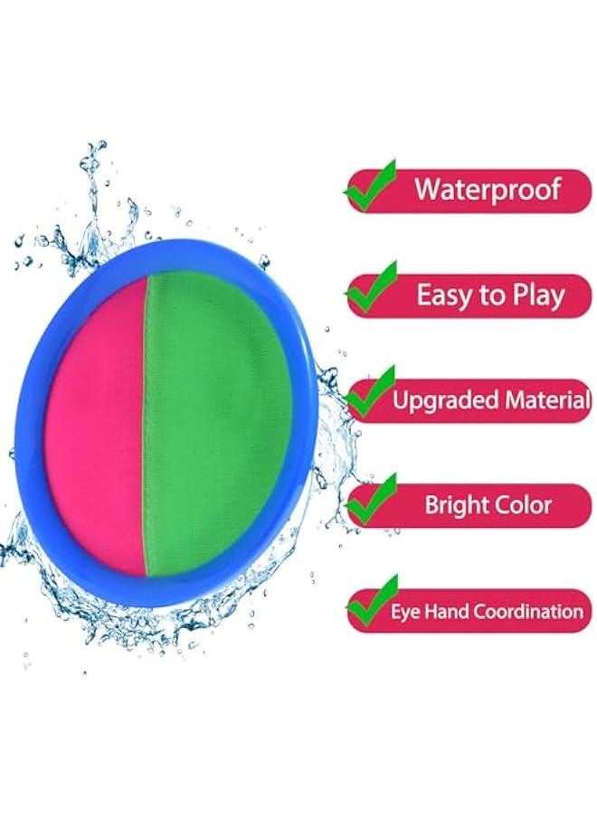 Toss and Catch Ball Set, Paddle Catch Ball and Toss Game for Kids, Great Beach Games/Backyard Games/Outdoor Games for Kids and Family  - Image 4