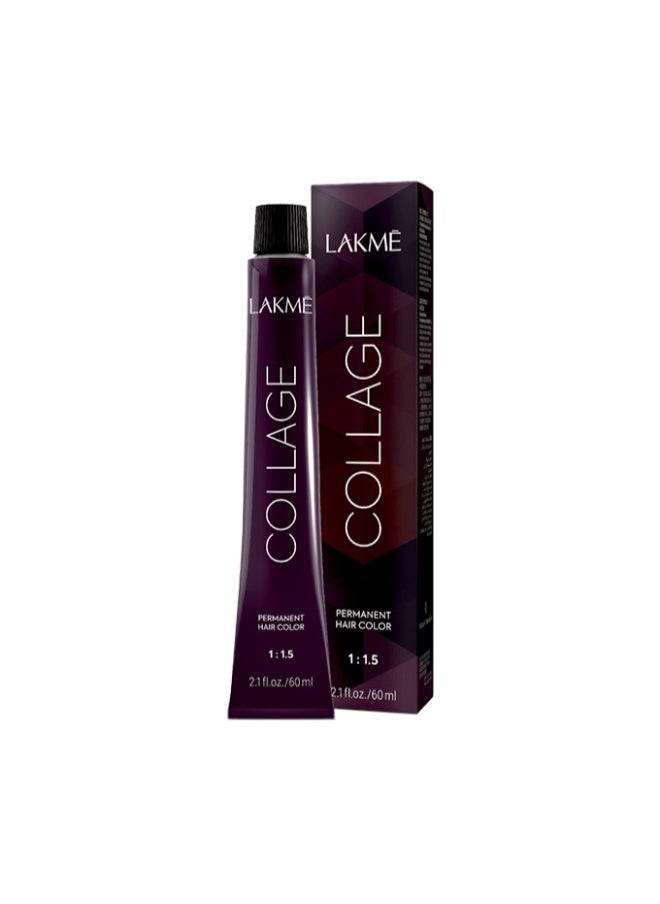 LAKME Collage Permanent Hair Color 5/00 Light Brown , 60Ml  - Image 2