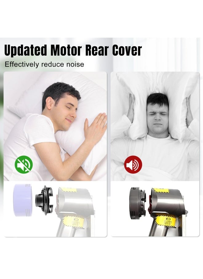 Chuancheng Motor Rear Cover Replacemnet For Dyson V7 V8 Vacuum Cleaner Accessories  - Image 3