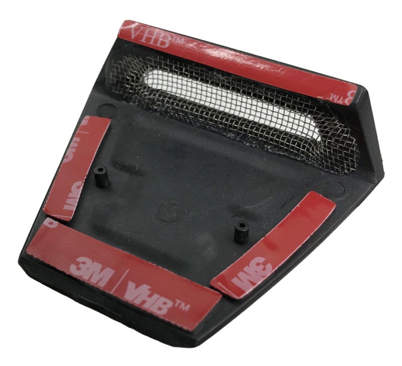 Alpinestars Supertech M10/M8 Rear Vent Frame Off-Road Motorcycle Helmet Accessories - Gloss Black/One Size - Image 2