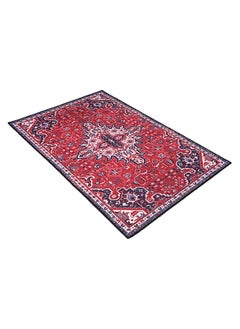 Status Contract 3D Printed Perfect Rugs for Living Area | Rug and for Bedroom |Rug for Dining Table Rug Floor with Anti Slip Backing, 152 X 213 Cm, Kashmiri Red  - Image 3
