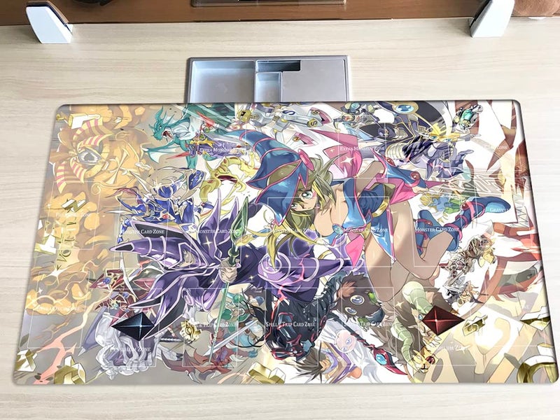 Mlikemat New Mlikemat Playmat Duel Monsters TCG CCG OCG Trading Card Game Mat with Zones + Free Bag (ZD039-558-A) - Image 2