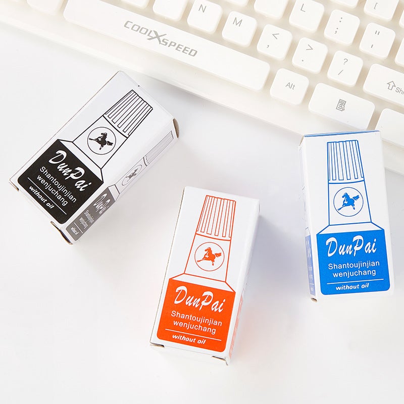 Ink Ink Pad Water-Based Red, Blue, And Black Stamp Ink, Non-Erasable Marker Ink, Posensitive Ink - Image 5