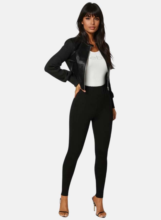 bebe High Waist Corset Legging - Image 1