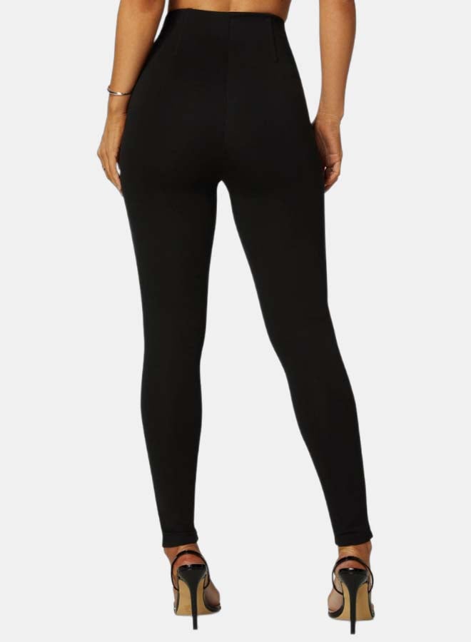 bebe High Waist Corset Legging - Image 3