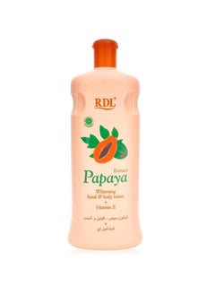 Papaya Whitening Hand And Body Lotion 600ml