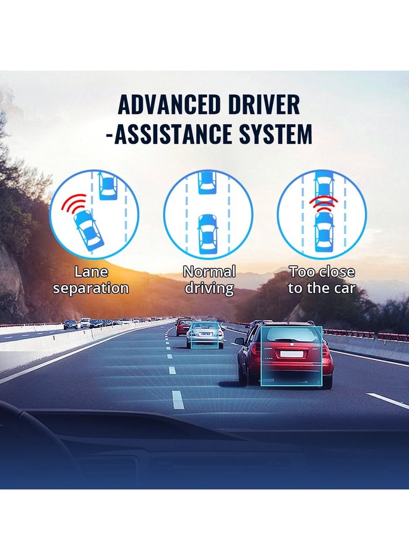JIMI - Jimi Front and Internal Camera With Car Tracking, ADAS, Video Streaming, Support 4G and Wifi- JC261P (Upgrade of JC400P) - Image 1
