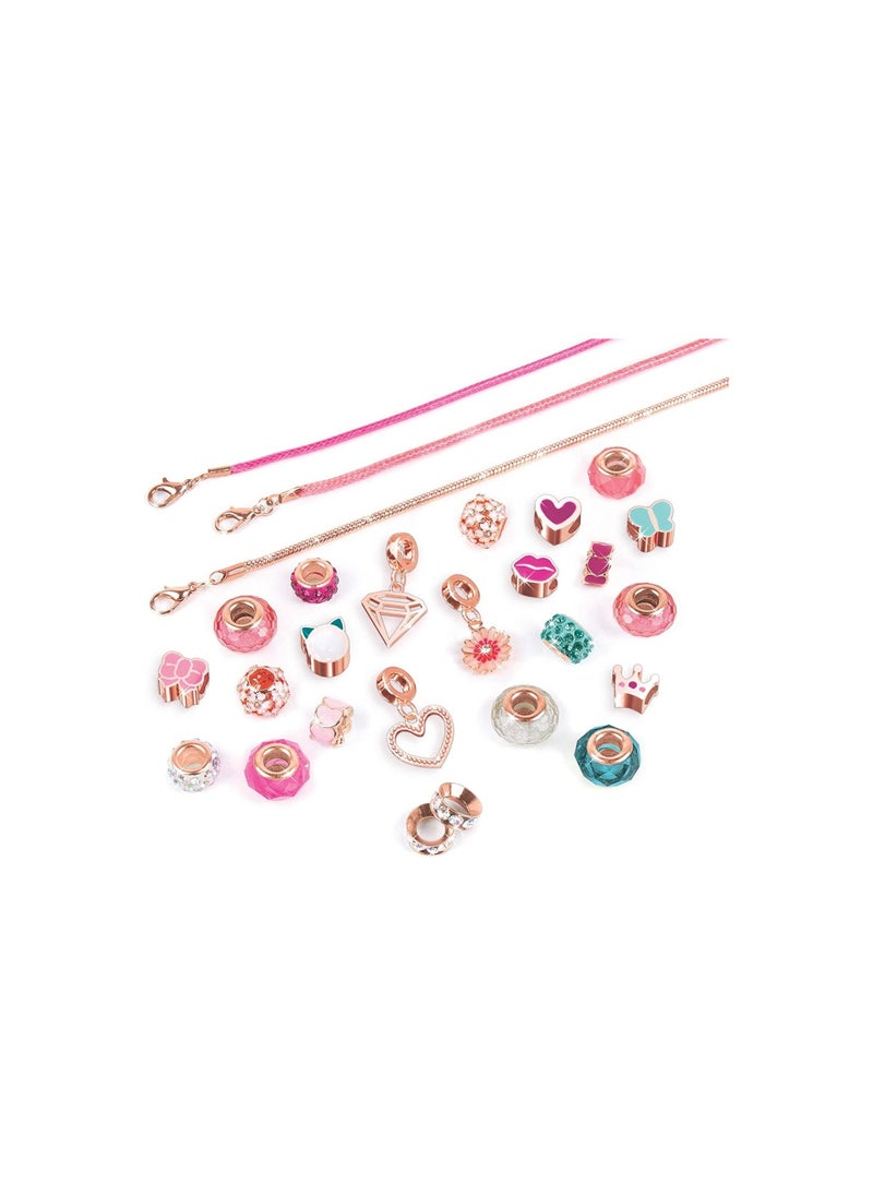 Make It Real Halo Charms Bracelets Think-Pink  - Image 3