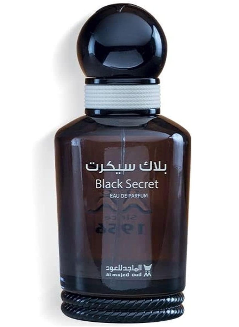 Al majed oud - Almajed for Oud Black Secret Classic Perfume 100ml - Image 1