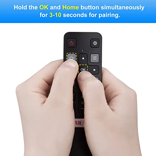 OMAIC Voice Replacement for TCL-Android-TV-Remote,New Upgraded RC802V for TCL Smart TVs with Google Voice Function - Image 3