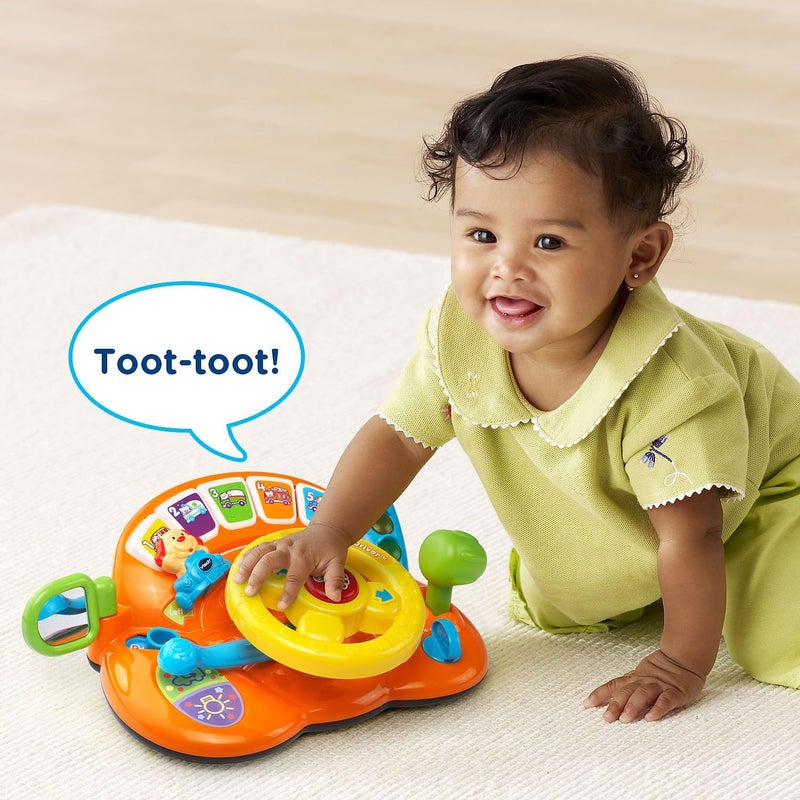 في تك VTech - سيارة لعبة قيادة من نوع "Turn and Learn" حصرية من VTech. - Image 4