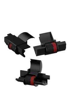 3 Pack Ribbon Ink Roller Replacement for Casio hr-100tm Ink IR-40T Calculator with Casio HR-100TM HR-170RC Canon P23-dhv CP13 Sharp EL-1801V Individually Sealed