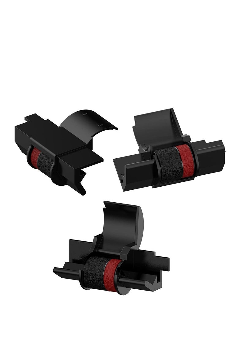 SYOSI - 3 Pack Ribbon Ink Roller Replacement for Casio hr-100tm Ink IR-40T Calculator with Casio HR-100TM HR-170RC Canon P23-dhv CP13 Sharp EL-1801V Individually Sealed - Image 1