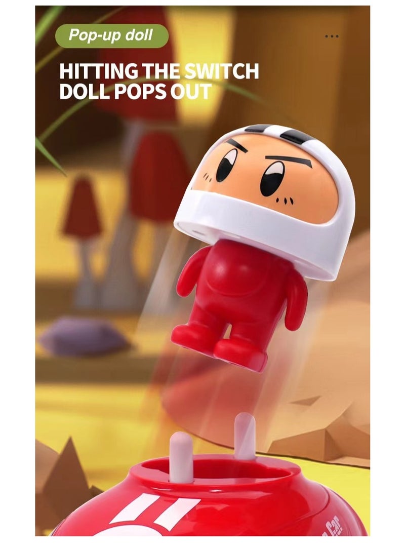 2PCS Race Car Bumper Car Toys ,Remote Control Car ToysWith light and sound,,Gifts for Boys and Girls - Image 2