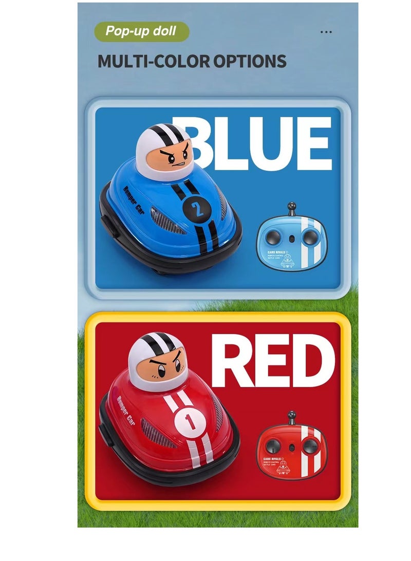 2PCS Race Car Bumper Car Toys ,Remote Control Car ToysWith light and sound,,Gifts for Boys and Girls - Image 5